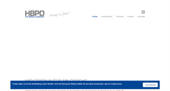 Desktop Screenshot of hbpogroup.com